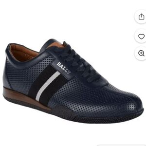 Bally Frenz Men's Perforated Leather Sneakers
